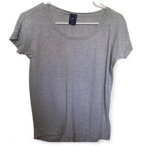 GAP Women's Gray Casual Blouse Top